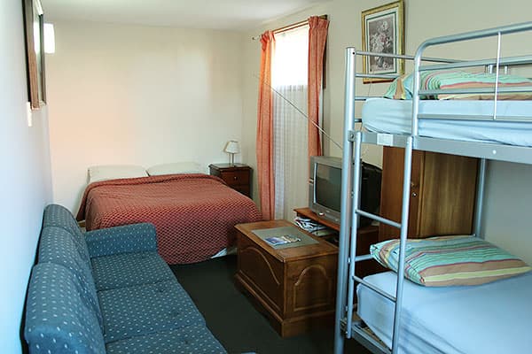 Family studio with en-suite